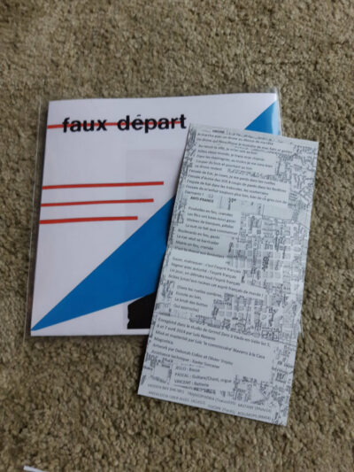 FAUX DEPART s/t 7" (Mutant) - Image 4